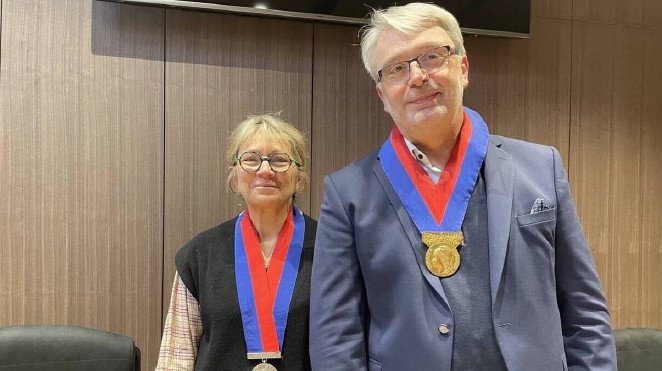 Muriel Bouillie et Florent Lemaitre, le nouveau duo à la présidence du conseil des prud’hommes de Lisieux